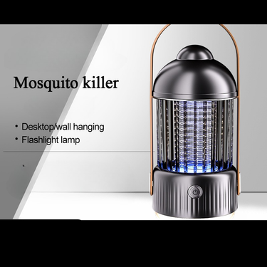 Light Bulbs Electric Shock Mosquito Killer Lamp Indoor Outdoor Camping Fly Killer Rechargeable Night Light_voghion.com