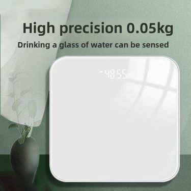Electronic Scale Smart Accurate Weight Loss Body Fat High Precision Durable Rechargeable Home Student Dormitory_voghion.com