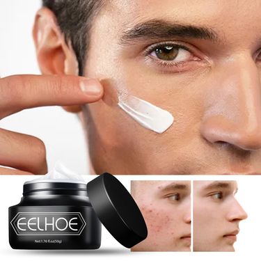 EELHOE Men's Light Cream, Refreshing Non-Greasy Concealer Blot BrighTening Skin Tone Invisible Pore Lazy Cream_voghion.com