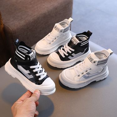 Children's Martin 2025 Autumn Winter New Fashion Boys Soft Sole Wear-resistant Single British Style Girls Short Boots_voghion.com