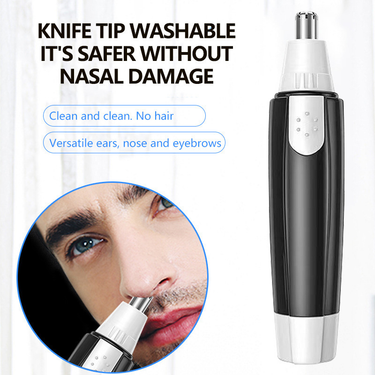 Nose Trimmer, Rechargeable Blade, Detachable, Washable, Electric, And Water Washable Nose Hair Trimmer_voghion.com