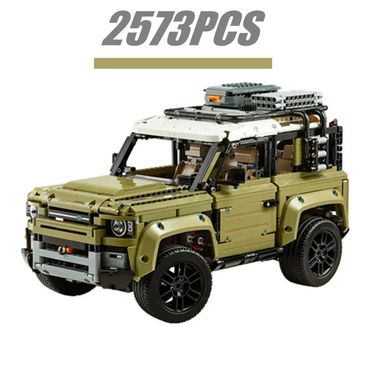 2573PCS Neue Technische Land Off-road Defender Sport Auto Bausteine Set Modell MOC Fahrzeug Spielzeug Ziegel Für Jungen Erwachsene Geschenke_voghion.com