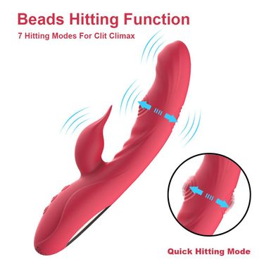 Female Rechargeable Tongue Licking And Slapping Vibrator G Spot Masturbation Orgasm Multi Frequency Massage AV Stick Adult Sex Toys_voghion.com