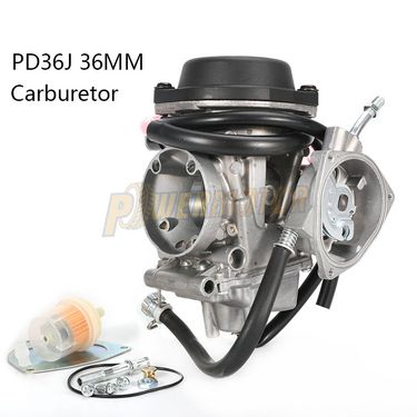 Motorcycle PD36J 36mm Vacuum Carburetor Case Forkawasakisuzuki 400 cc1995-2010 universal other 300cc to 500cc racing motor UTV_voghion.com