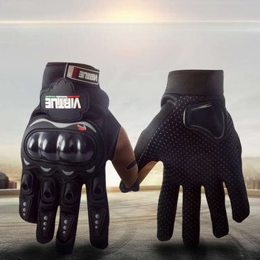 Electric Bike Riding Gloves For Men And Women, Four Seasons Fall Racing Summer Motorcycle Rider Anti Slip Gloves, Trendy_voghion.com