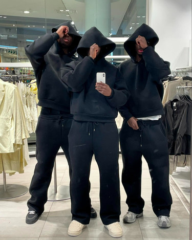 Men's Clothing Casual Simple Couple Fashion Hoodie Solid Color Loose Sweater Sweatshirt_voghion.com
