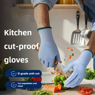Kitchen Work Safety Protection Anti-Cutting Gloves Wear Resistance,Peel The Shell, Cut The Meat_voghion.com