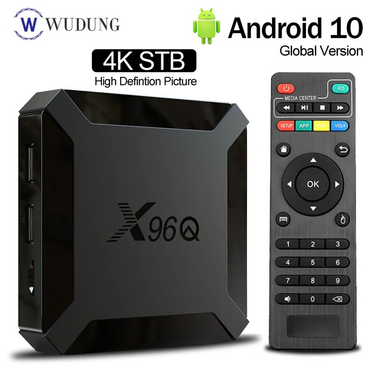 Fast Shipping X96Q Android 10.0 Smart TV BOX 2GB 16GB Allwinner H313 Quad Core 2.4G WIFI 4K VS X96 Mini Set Top Box 1GB 8GB_voghion.com