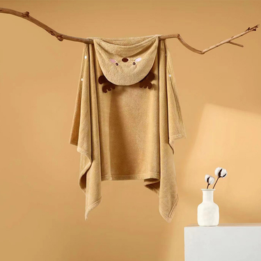 Baby Hooded Towel Cloak - Newborn Ultra-Absorbent, Quick-Drying, Lint-Free Bath Towel / Baby & Kids Bathrobe For Autumn & Winter_voghion.com