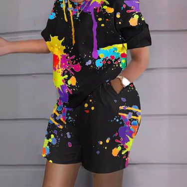 loose casual plus size two-piece suit for women_voghion.com