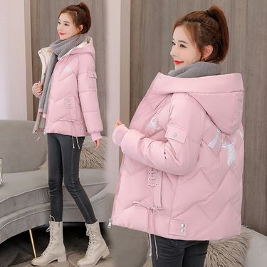 Cotton Jackets Zip-up Quilted Coats For Women Large Parkas Woman Padded Outdoor Clothes Warm Winter On Sale Great Cheap_ecoleips.com