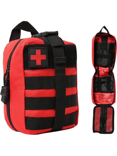 1pc Tactical First Aid Kit, Personal First Aid Kit Bag,, Tactical First Aid Kit for Home Workplace Camping Travelling_voghion.com