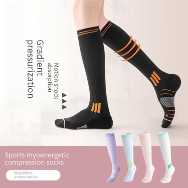 Compression Leg Sleeves For Running, Hiking & Sports – Breathable, Anti-Slip & Muscle Support (Unisex, Multiple Colors & Knee-High Options)_voghion.com