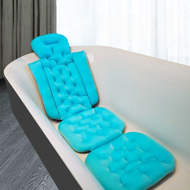 Bathtub Pillow Non-Slip Mat Suction Cup Backrest Adult Bath Seat Cushion_voghion.com