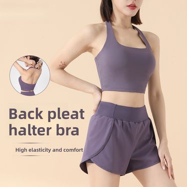 Yoga Clothes For Women 2025 Summer New Professional Pilates Training Morning Running Plus Size Fitness Set Sports Top_voghion.com