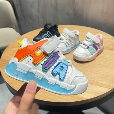 SHLIANG Trendy Childrens Shoes Bay Casual Sports Shoes Spring Autumn Bbreathable Sneakers Baby Walking Shoes Soft Soles Y0368_voghion.com
