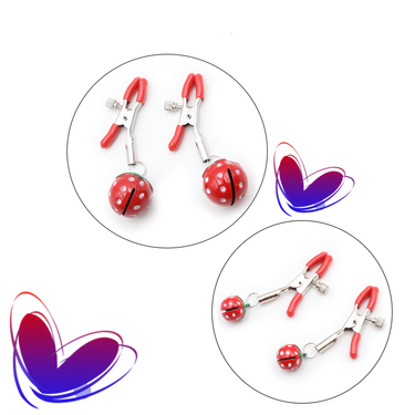 BDSM Sexy Metal Nipple Clamp Strawberry Breast Sex Toys Clamp Female Equipment Adult_voghion.com