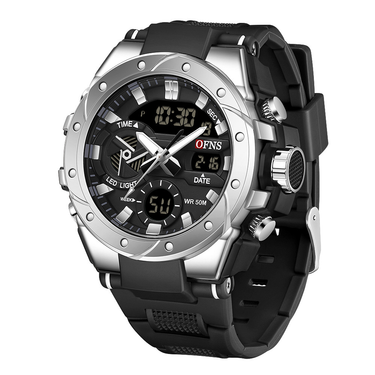 Watch Dual Display Glow-in-the-dark Electronic Watch Student Party Watch Time Multifunctional Watch Outdoor Sports Watch_voghion.com