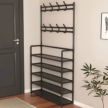 Family Organizer Space Saving Decorative Shoe Rack Home Door Dust Proof Storage Shoe Cabinet Dormitory_voghion.com