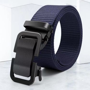 Piper Belt Men's Automatic Toothless Nylon Canvas Outdoor Belt Casual Versatile Simple Belt_voghion.com