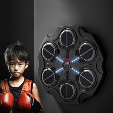 Home Smart Boxing Target With Counting Function Training Reaction Ability Speed Rhythm Sense Sports Fitness Toy_voghion.com