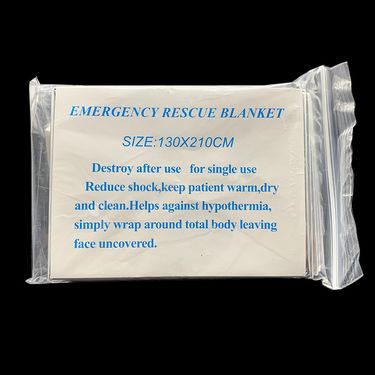 130*210 first aid blanket thermal insulation blanket Emergency pad life blanket earthquake first aid kit accessories first aid sleeping bag_voghion.com