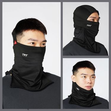 Snowboarding Korean Version Windproof And Neck Protection Unisex V-Face Quick-Dry Headgear Face Mask Hat Ski Protective_voghion.com