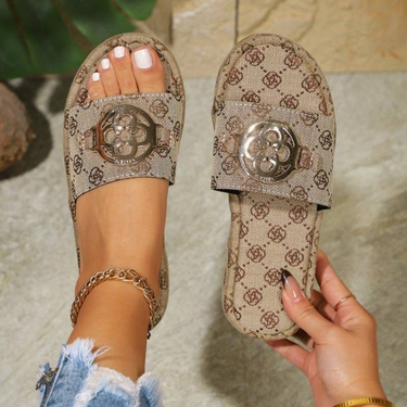 Free Shipping Designer Slippers 2025 New Fashionable Outerwear Flat Flat Comfortable Breathable Suitable For Outdoor And Indoor Use_voghion.com