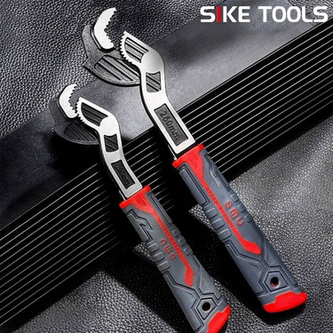 Self-Locking Adjustable Wrench Set - Multi-Purpose Slip Joint Pliers For Plumbing, DIY & Household Repairs - CR-V Alloy Steel Construction_voghion.com