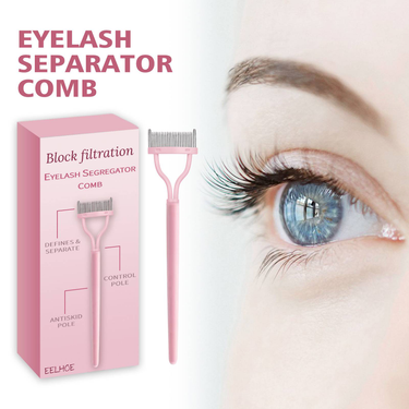 EELHOE eyelash filter separator comb separates eyelash clumping, sticking and curling eyelashes multifunctional eyelash brush_voghion.com