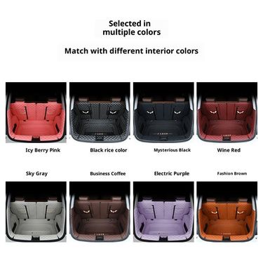 Suitable For Wuling Full Surround Bingo Special Modified Interior New Energy Car Trunk Mat_voghion.com