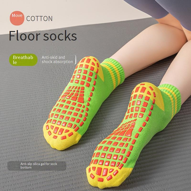 Women's Socks Mid Tube Non Slip Trampoline Socks Playground Socks Early Education Socks Yoga Socks Parent Child Floor Socks_voghion.com