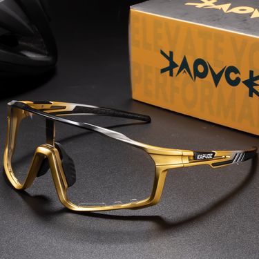 Color Changing Cycling Kapvoe Glasses For Men And Women, Outdoor Sports, Day And Night Use, Road Bicycle Windproof Goggles_voghion.com