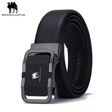 New Belt Automatic Buckle Business Versatile Youth Belt Men's Fashion Belt Temperament Belt Men's_voghion.com