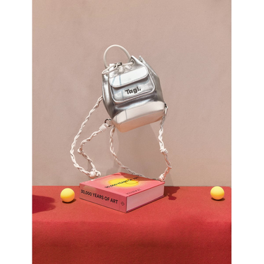 Tagi Mini Pearl Galaxy Imagining Artist Backpack Handwoven Travel Strap Bag_voghion.com