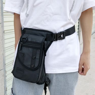 Outdoor Travel Waist and Leg Bag Motorcycle Riding Tactical Multifunctional Bag Trendy Men's Bag Sports Waist Bag Luya Fishing Gear Bag_voghion.com