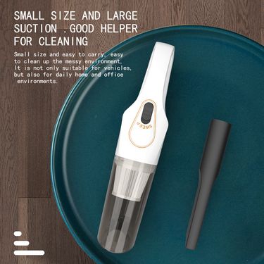 Car vacuum cleaner handheld intelligent wireless vacuuming small mini high power household dual-use_voghion.com