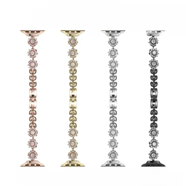 Stainless Steel Jewelry Watchband Strap For iWatch Ultra 2 Series 10/9/8/7/6/5 Fashion Strap 42/44/45/46/49mm 38/40/41mm_voghion.com