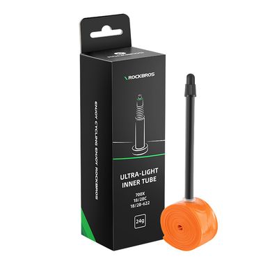 Rock Brothers 700 * 18 28 32C nozzle lightweight bicycle road bike TPU ultra light inner tube_voghion.com