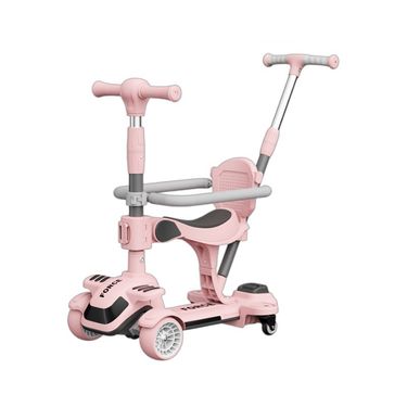 Unisex Children's scooter 1 to 6 years old gift 5-in-1 baby can sit and push the toddler skateboard_voghion.com