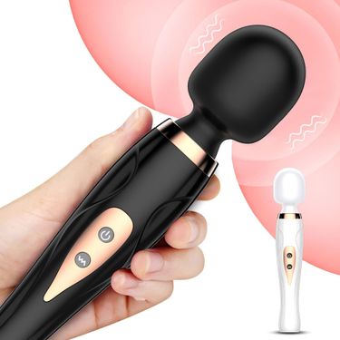 Rechargeable Strong Shock AV Vibrator Female Massager 10 Frequency G Point Vibration Orgasm Fun Adult Sex Products_voghion.com