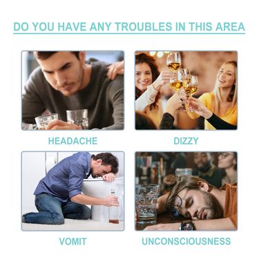 South Moon Alcohol Magnetic Bracelet For Hangover Relief Dizziness Prevention At Parties And Gatherings_voghion.com