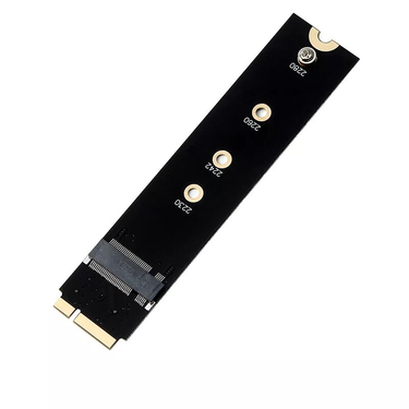 M2 Connector M.2 NGFF SATA SSD Converter Adapter Raiser Riser Card For Apple 2012 Book Air A1465 A1466 NEW_voghion.com