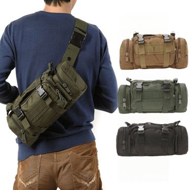 Waterproof Oxford Fishing Backpack – 35cm Large Capacity Tackle Bag For Sea/River Fishing, Cycling, Travel – Anti-Tear With Multiple Pockets_voghion.com