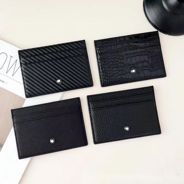 New Simple Clip Ultra-thin Sleeve ID Holder Multiple Card Slots Unisex Trendy Brand_voghion.com