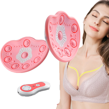 Massager Electric Breast Wireless Remote Vibration Hot Compress Breast Enlargement Lifting Massage Anti-Sa_voghion.com