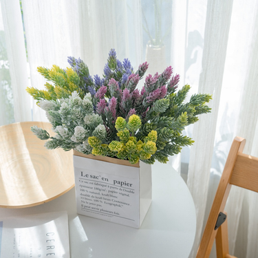 Pine cone grass pineapple grass artificial flower home decoration wedding bouquet plant wall artificial flower MW05555_voghion.com