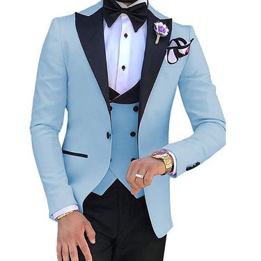 Man's clothing Men's suit three-piece banquet suit Men's suit_voghion.com