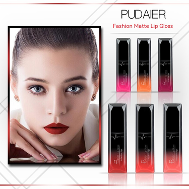 Pudaier21 matte liquid lipstick, gloss, and non fading lip glaze_voghion.com