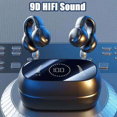 Bone Conduction Wireless Headphones Hifi Bluetooth 5.3 Gaming Headsets Noise Canceling Sport Earphones for Xiaomi iphone_mkmklike.com